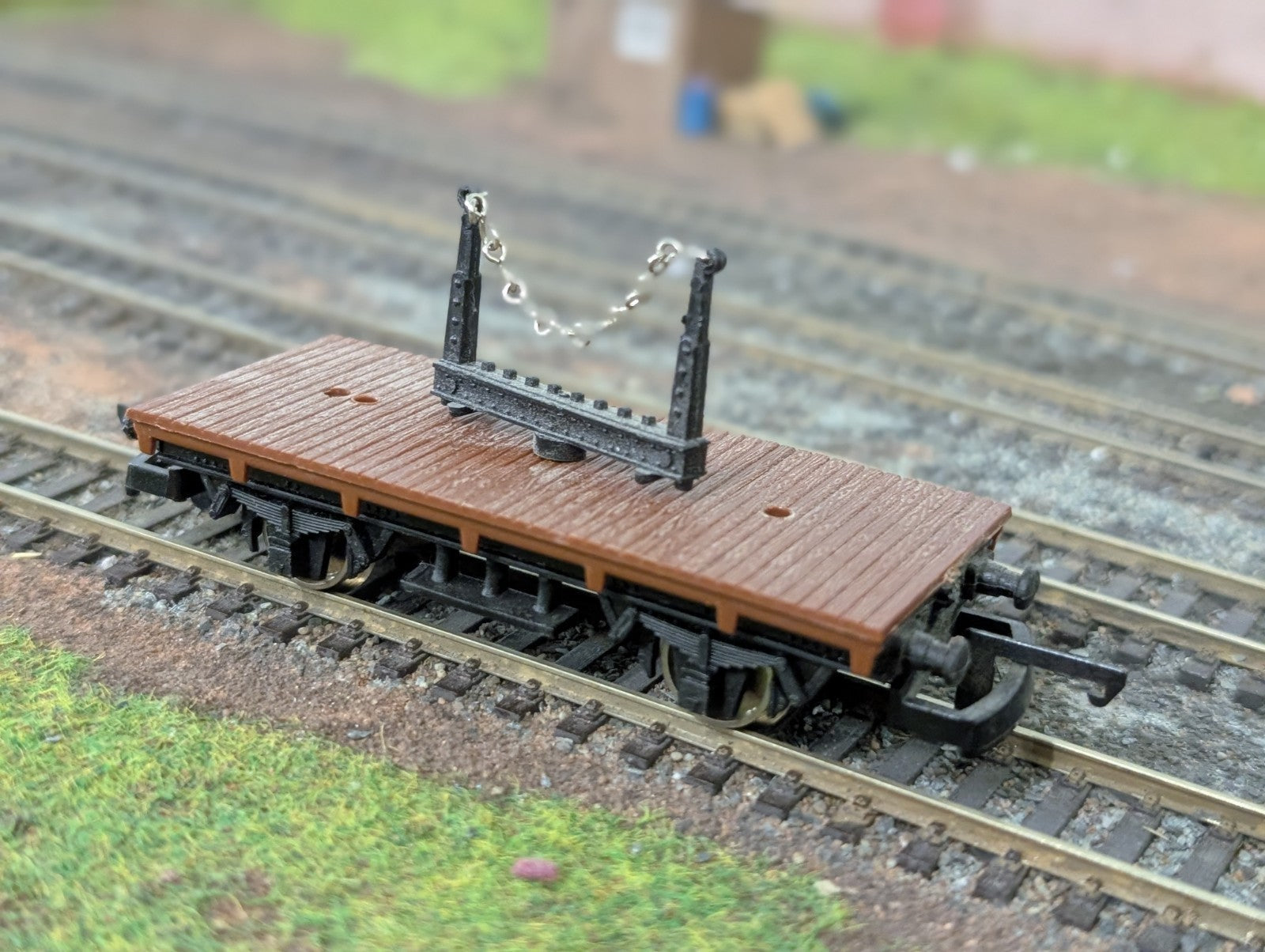 Lima 305681a3 BHA Bogie Steel Curtain Sided Wagon