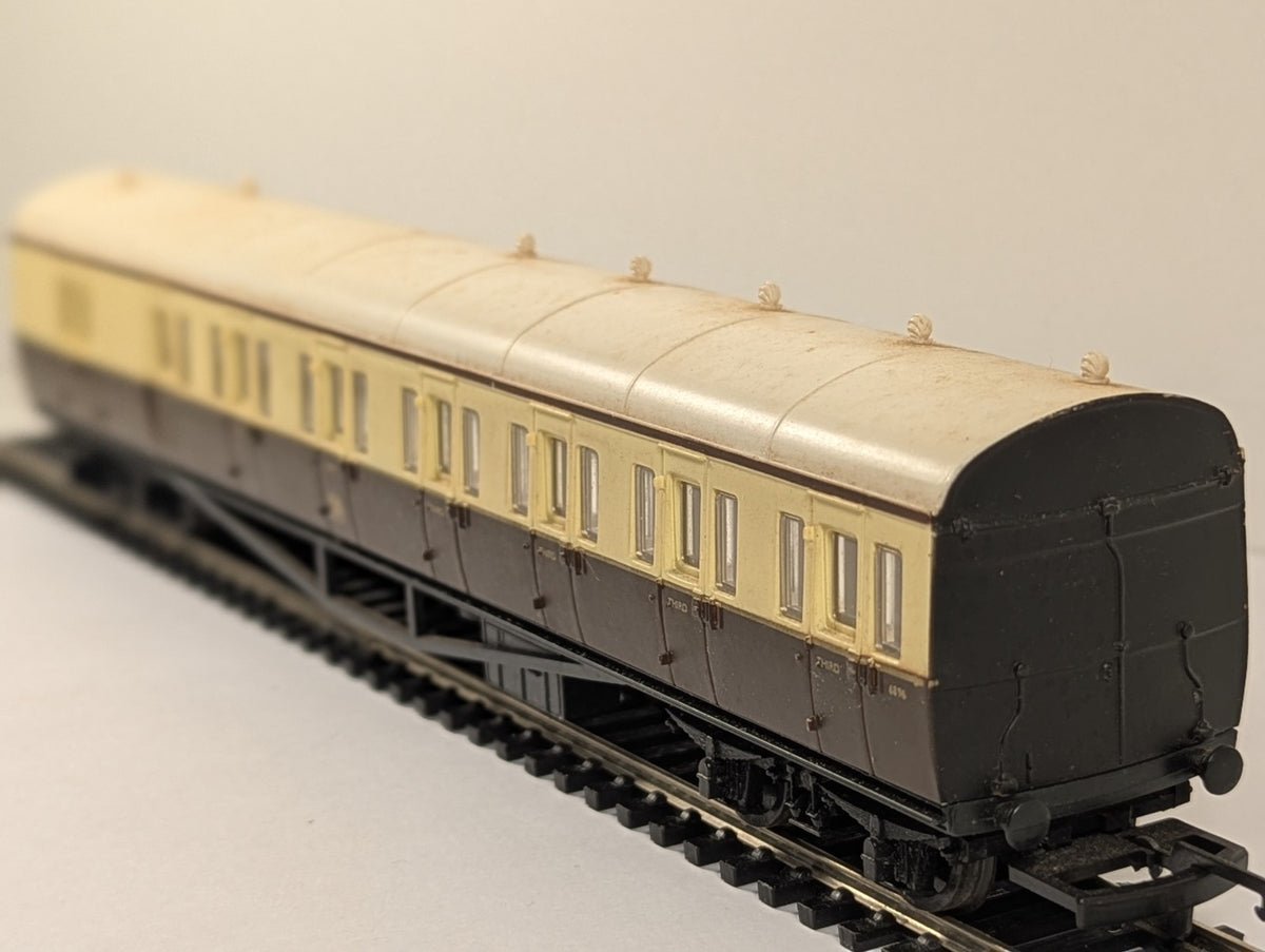 Airfix GWR Suburban B Cornish Riviera Baggage Coach OO Gauge
