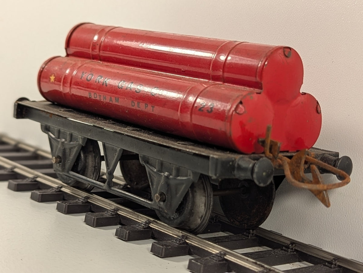 Hornby R161 O Gauge Gas Cylinder Wagon - renamed