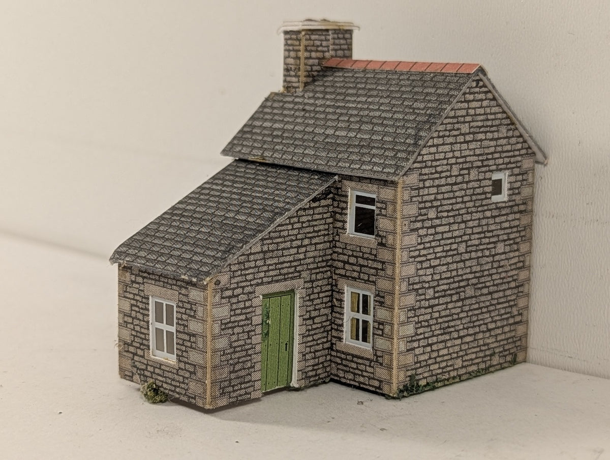 Metcalfe N Scale Stone Country Cottage Building PO261