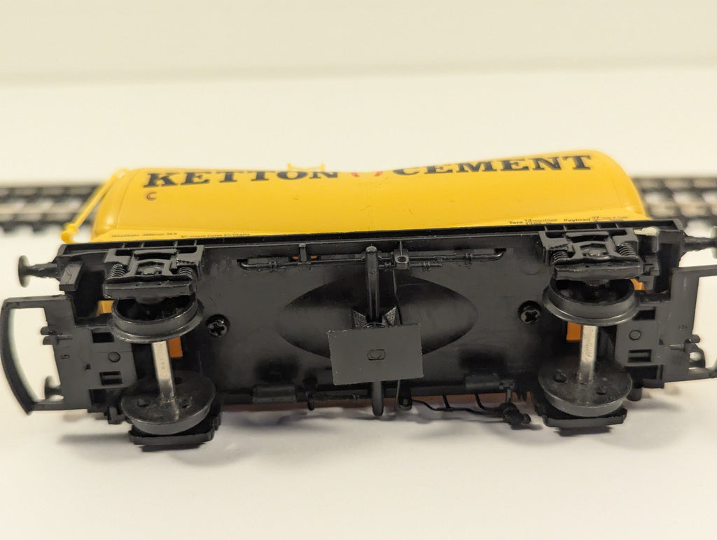 Hornby OO Gauge Depressed Centre Powder Wagon Goods Wagon TLG 9462 Ketton Cement