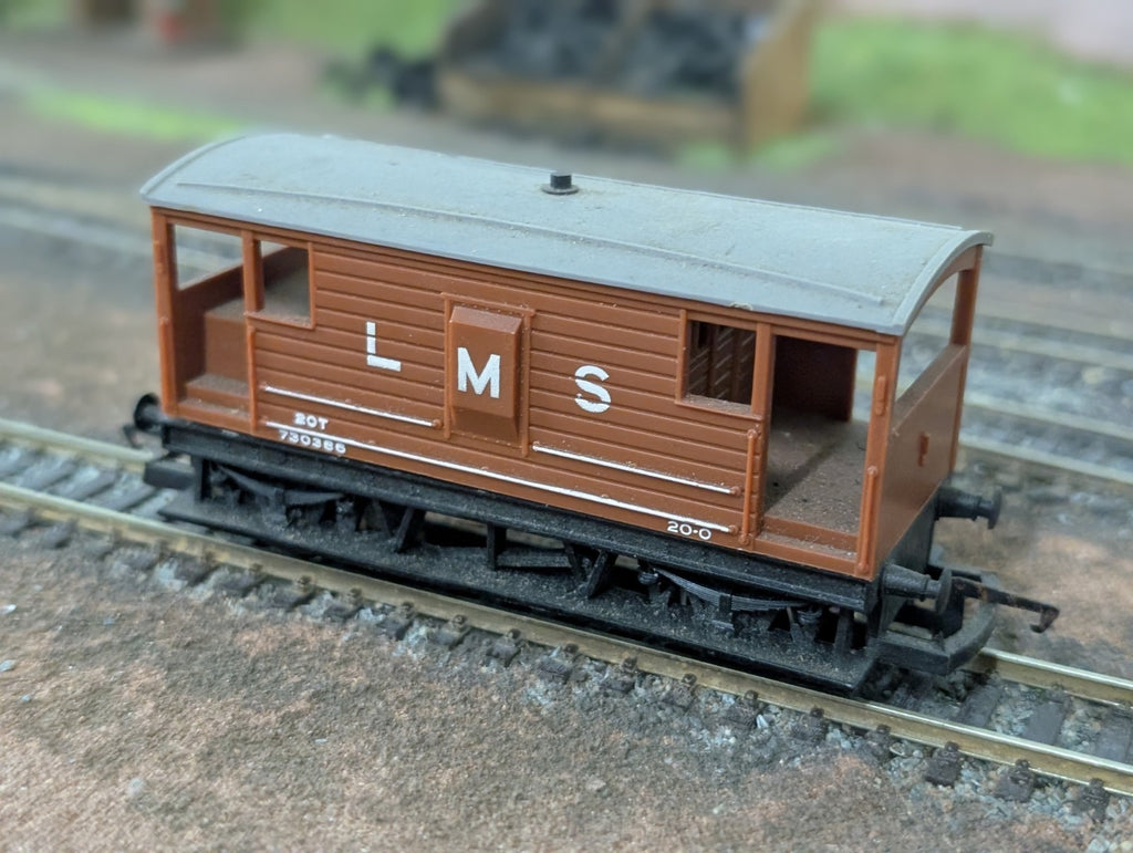 Hornby OO Gauge R.718 LMS 20 Ton Goods Brake Van