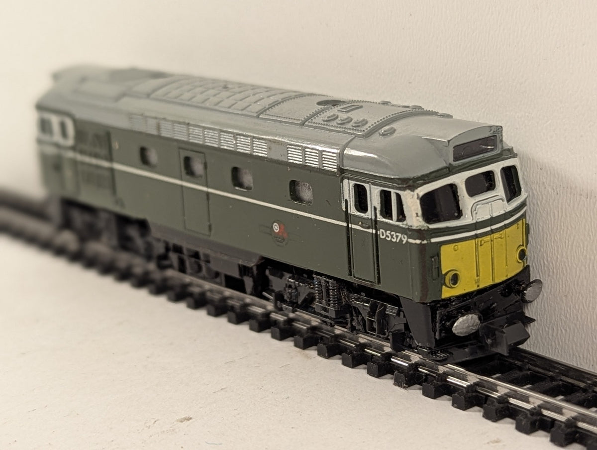 Kato N Gauge Class 27 Locomotive D5379 BR Green