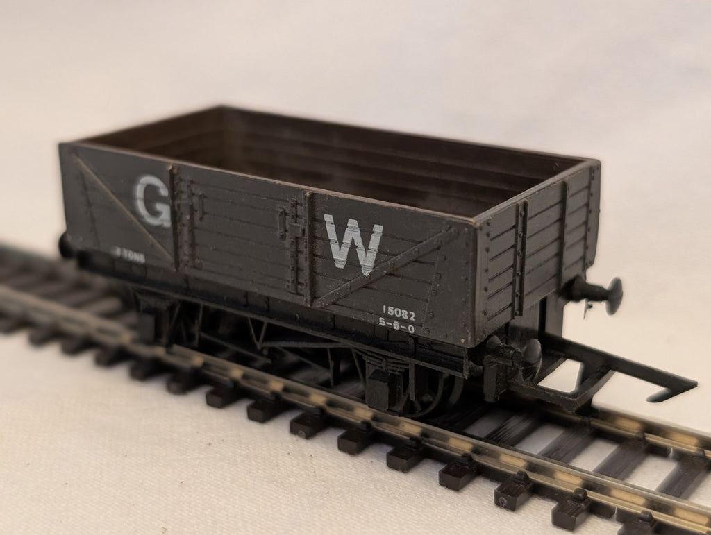 Graham Farish OO Gauge GWR 5-Plank Open Wagon Goods Wagon 15082 GWR