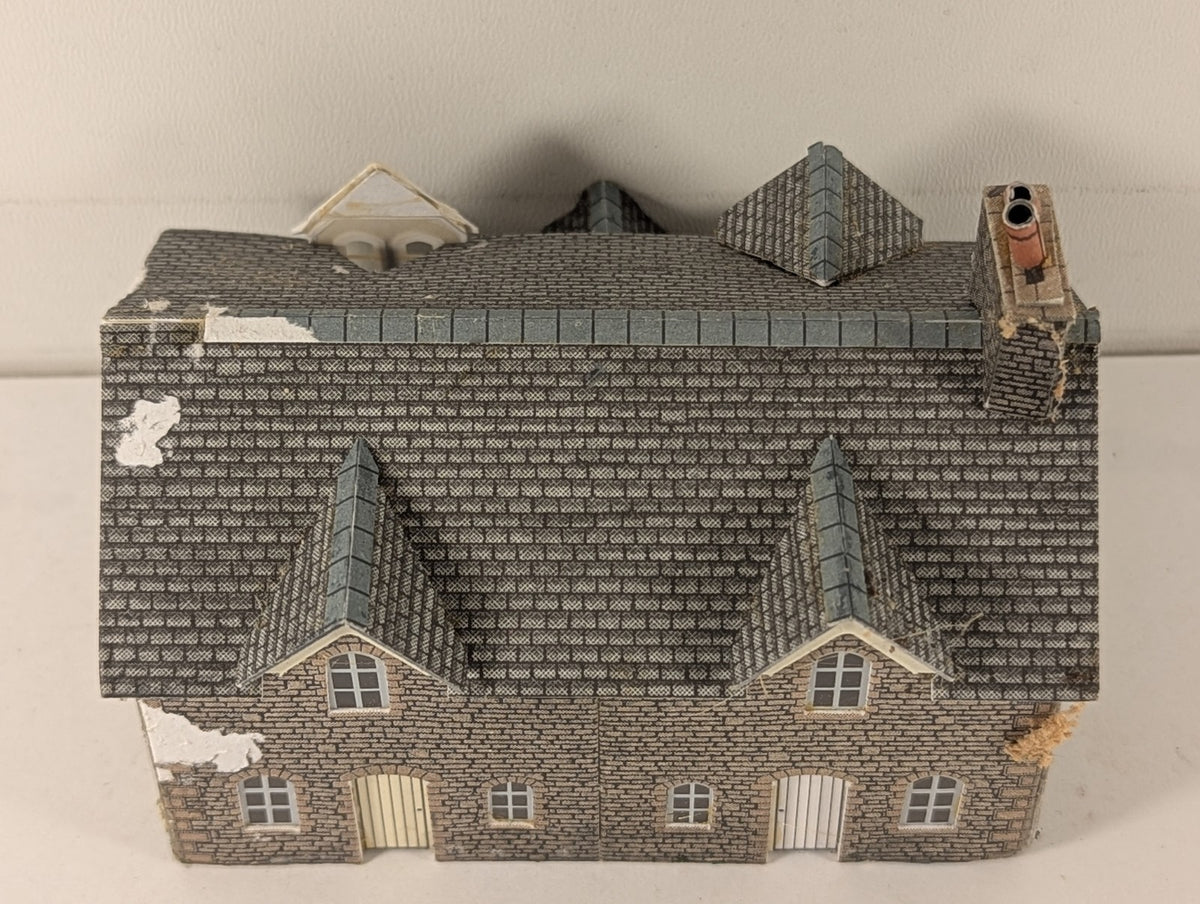 Superquick N Gauge Two Cottages Building Cotswold Stone A4