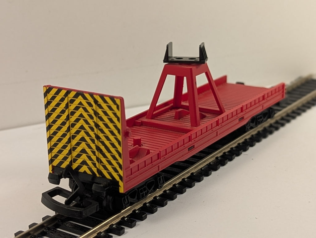 Hornby OO Gauge Bogie Crane Runner Wagon Red