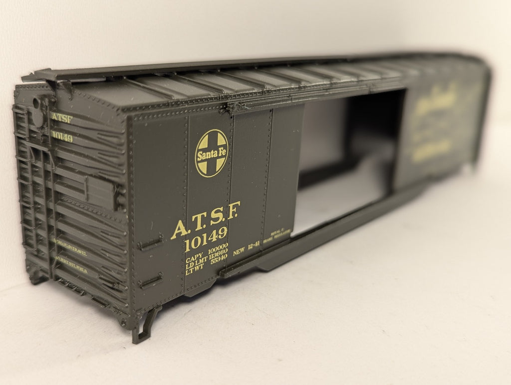 Athearn HO Scale Santa Fe 50' Map Super Chief Boxcar 10149 2908J