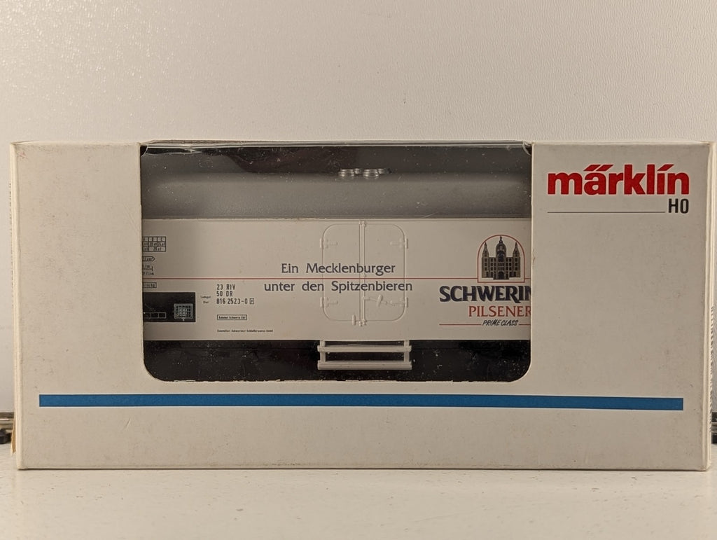 Märklin HO Scale Schweriner Pilsener Beer Wagon Goods Wagon 816 2523-0