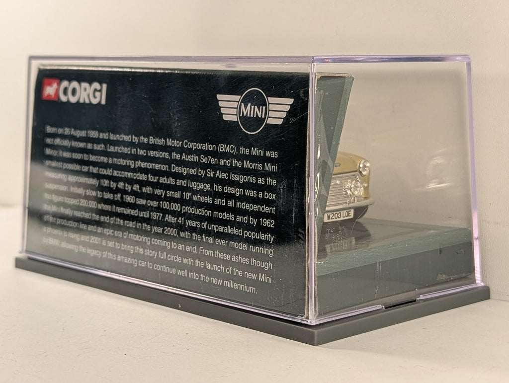Corgi 1:43 Mini Classic Edition Knightsbridge Die-cast Model Gold