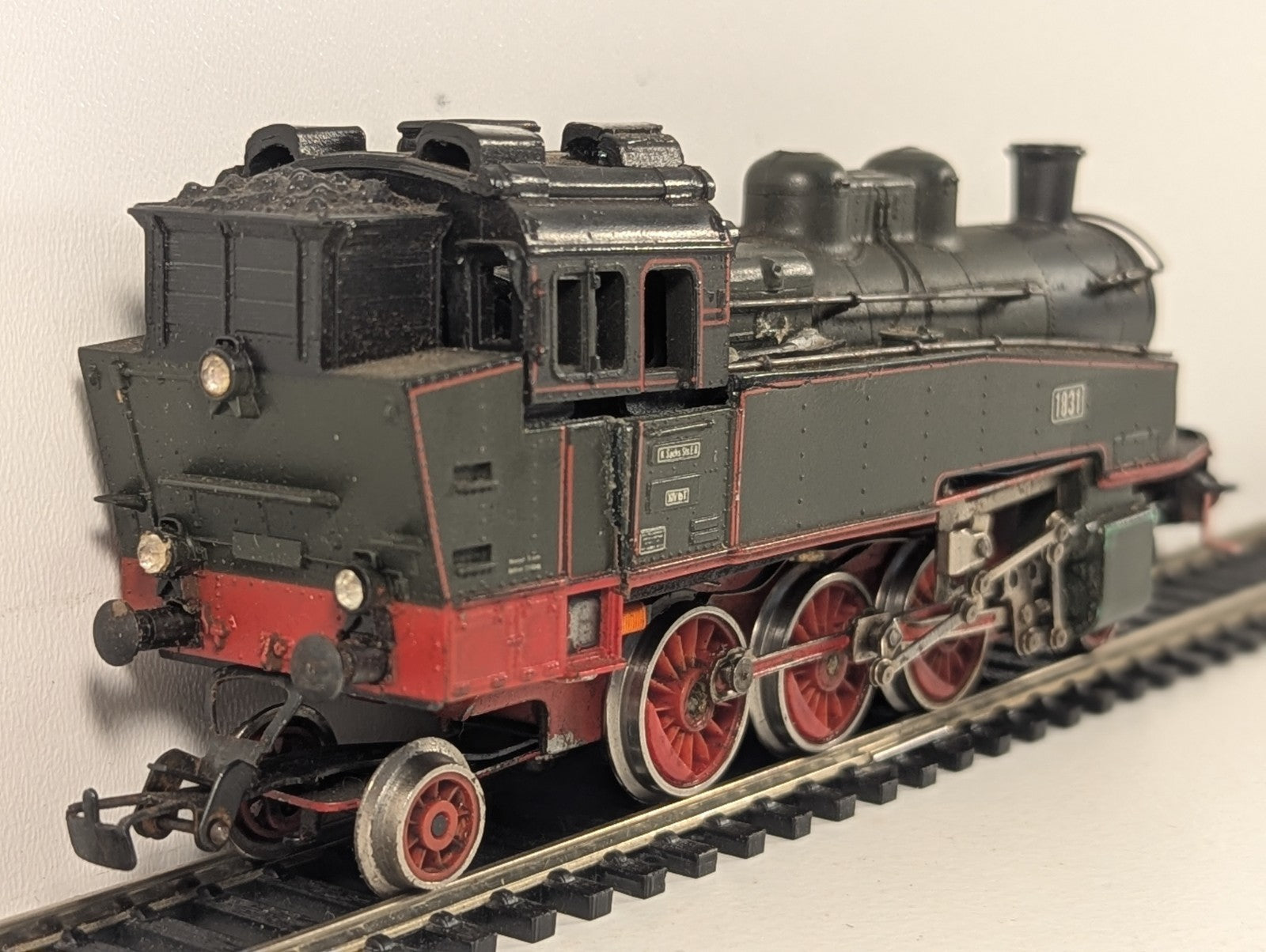 Gützold HO Gauge Saxon XIV HT No.1831 Steam Locomotive Body Loose