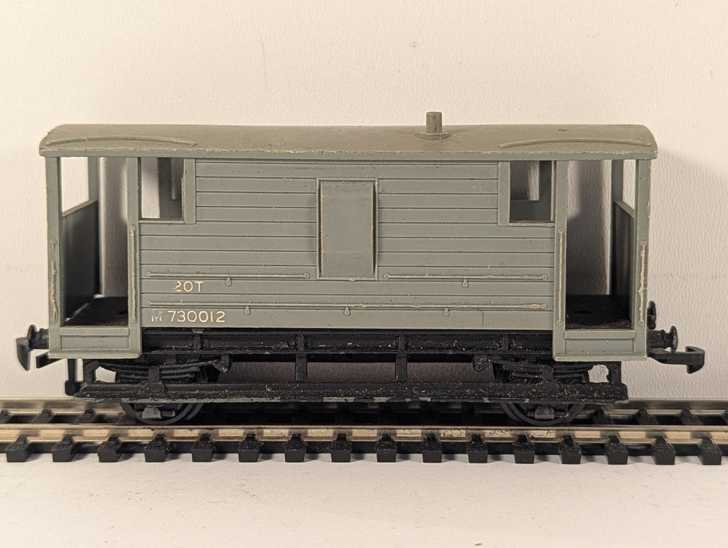 Hornby Dublo OO Gauge BR 20 Ton Goods Brake Van M730012 BR Grey 4311