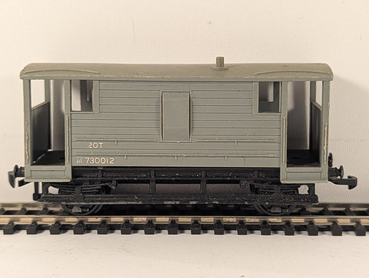 Hornby Dublo OO Gauge BR 20 Ton Goods Brake Van M730012 BR Grey 4311