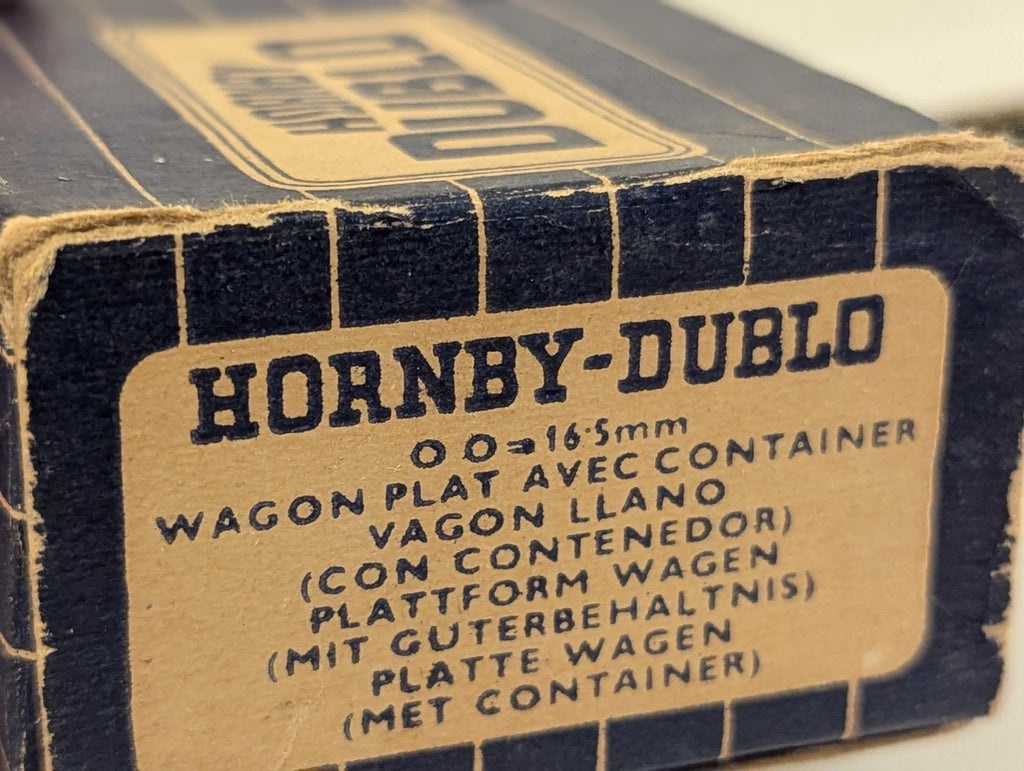 Hornby Dublo 4648 Insul-Meat Container Wagon OO Gauge Boxed