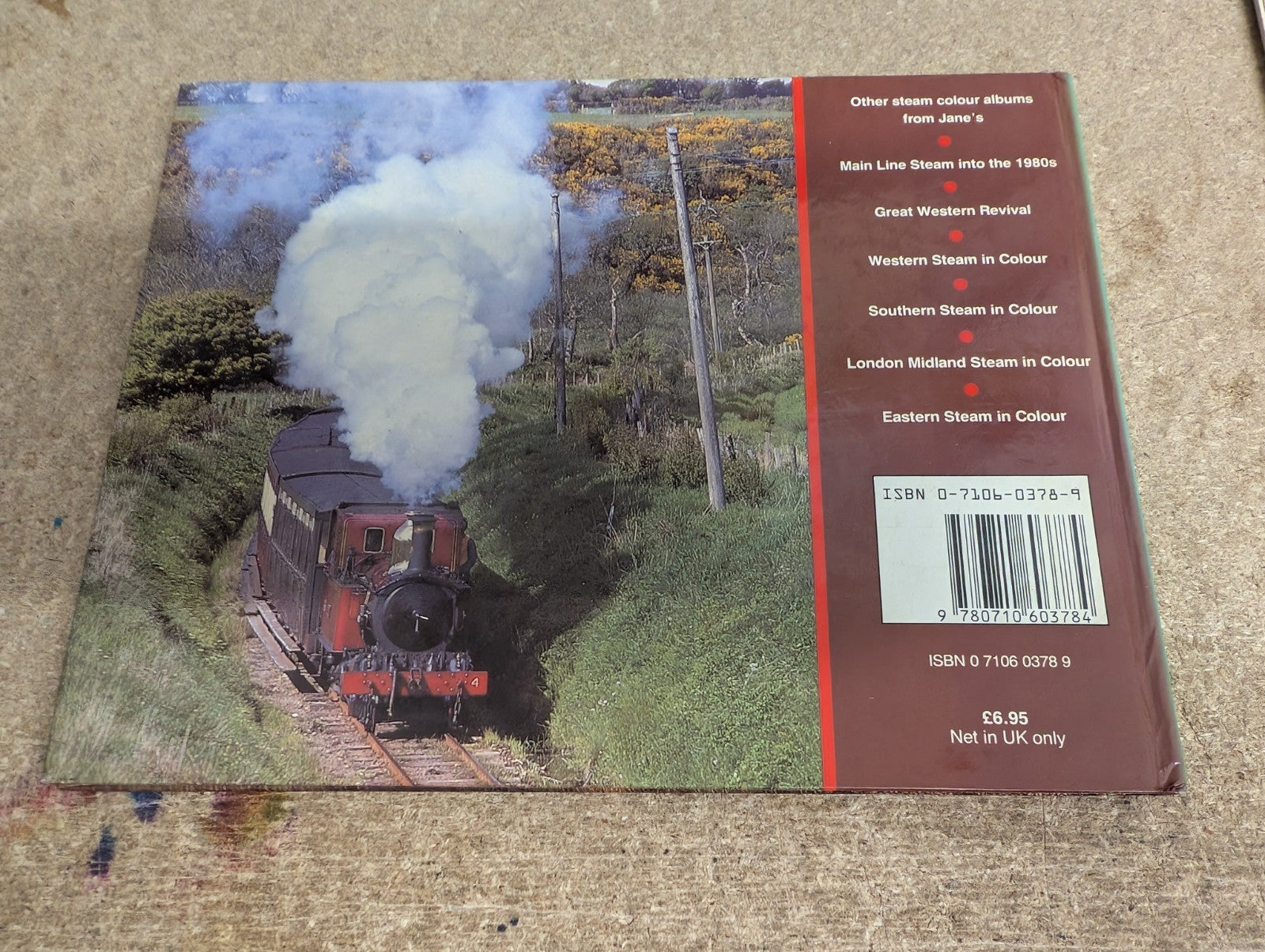 Preserved Steam Album  by David C. Rodgers (Hardback, 1986)