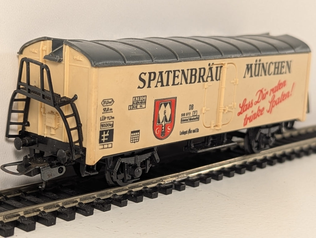 Lima 3111 HO Gauge DB Covered Wagon Spatenbräu München 516 972