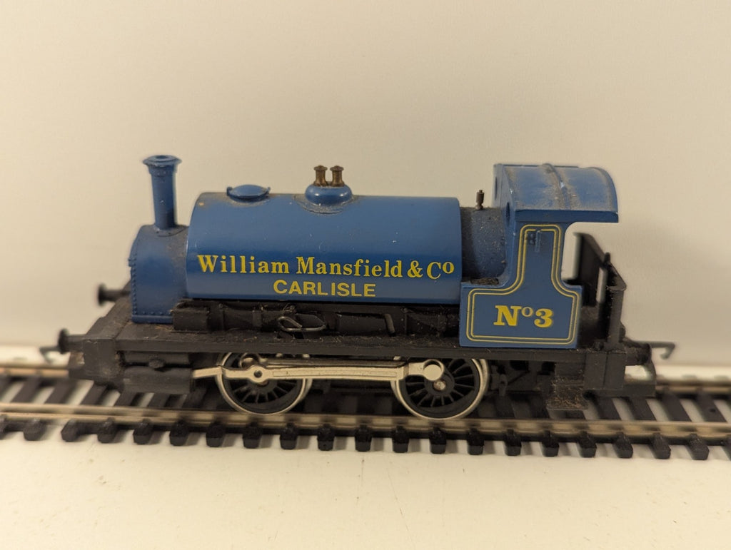 Hornby R161 William Mansfield & Co 0-4-0 Industrial Locomotive Needs Attention