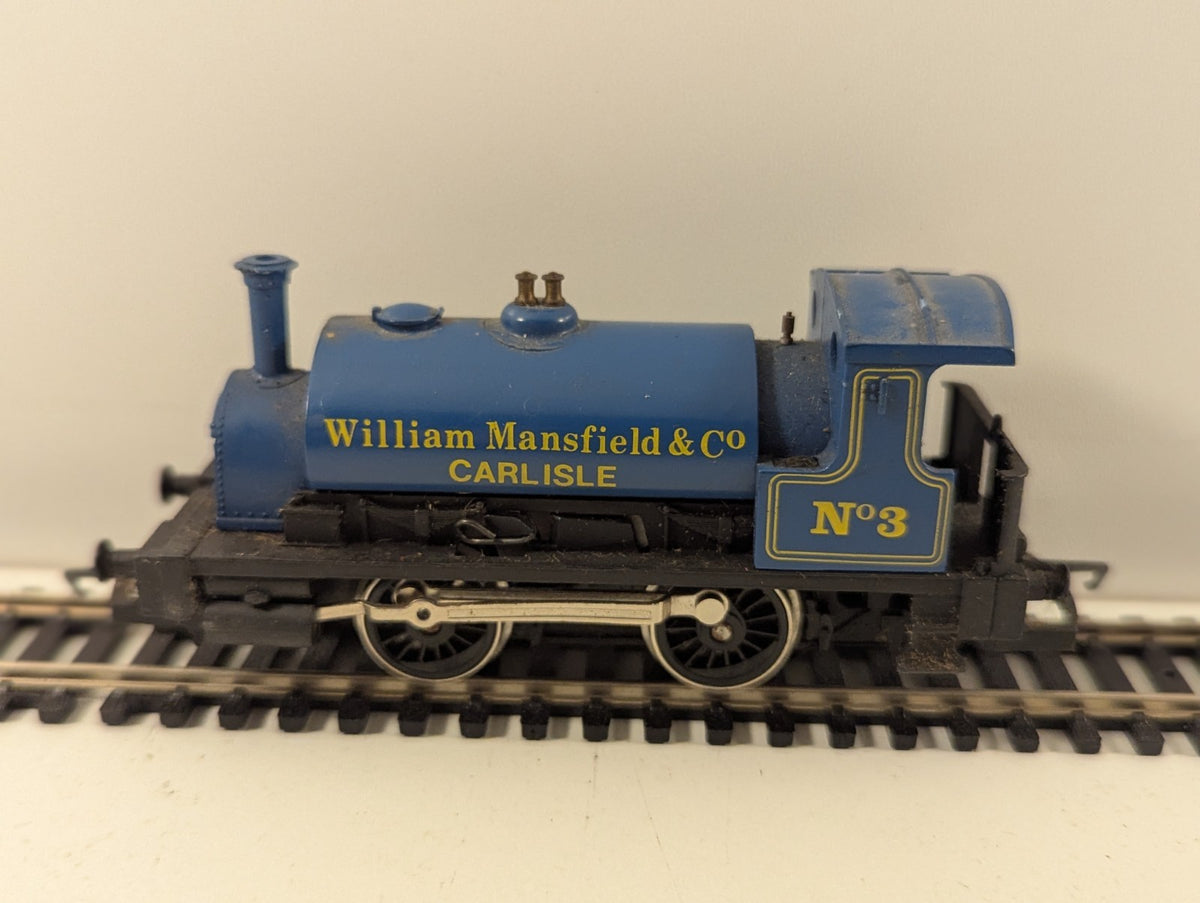 Hornby R161 William Mansfield & Co 0-4-0 Industrial Locomotive Needs Attention
