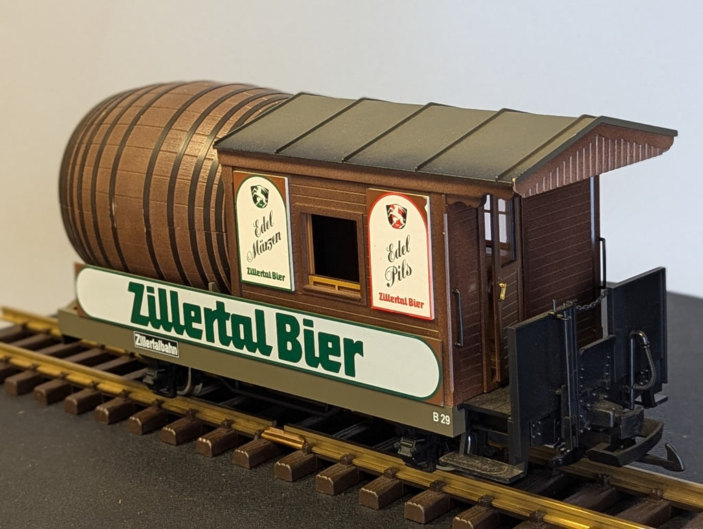 LGB G Scale Zillertal Bier Barrel Wagon Goods Wagon B 29