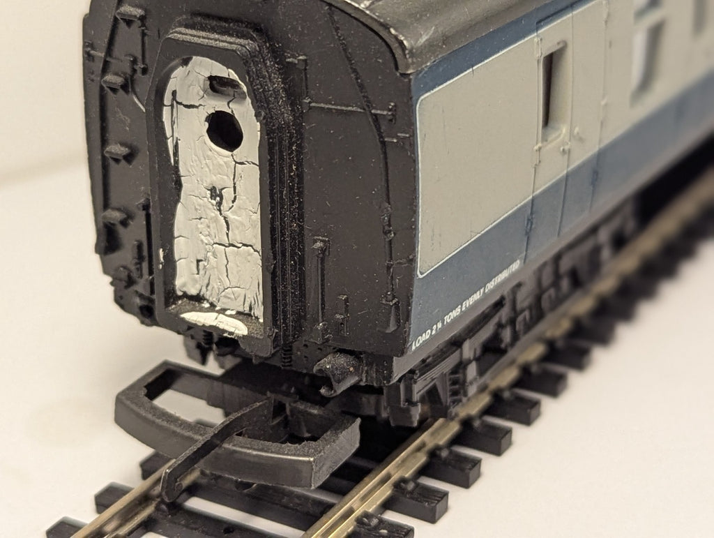 Lima OO Gauge Mk1 BSK Brake Coach BR Blue Grey W43281 Repaint