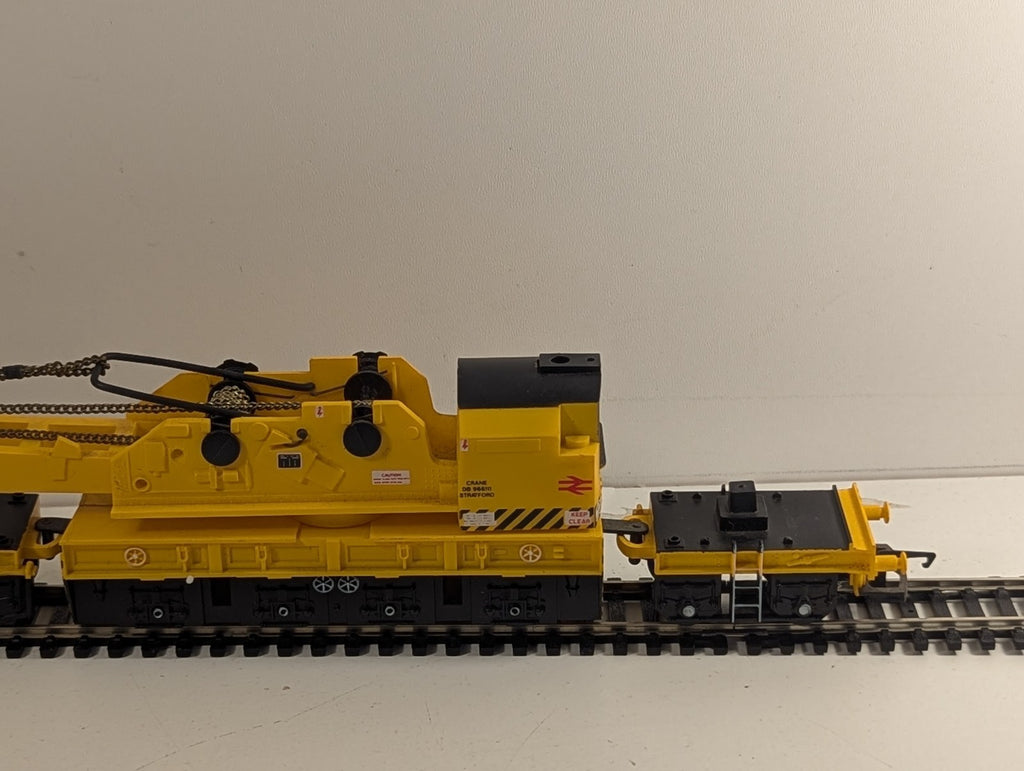 Hornby OO Gauge R749 BR Yellow 75 Ton Operating Breakdown Crane DB966111