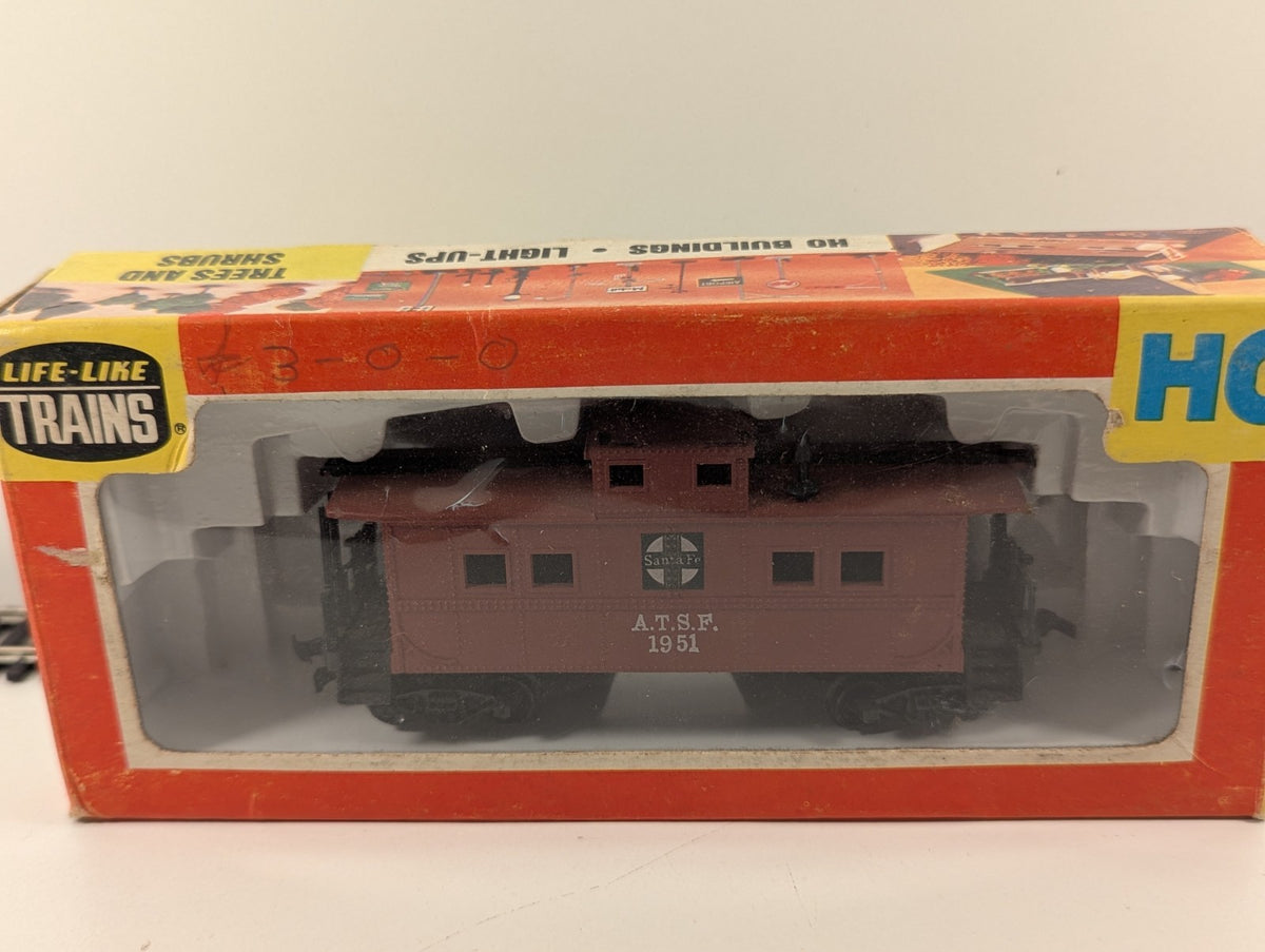 Life-Like HO Santa Fe Caboose ATSF 1951