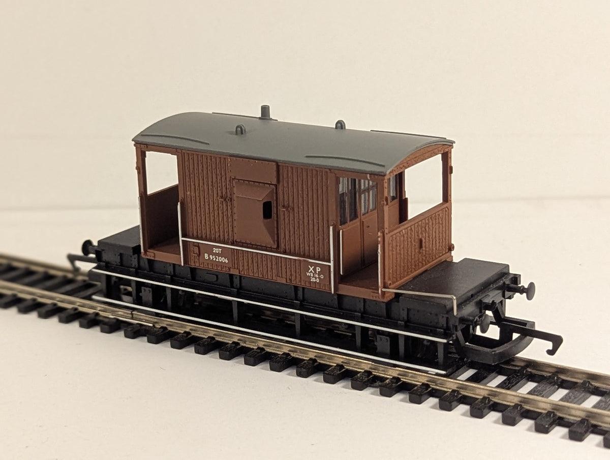 Bachmann OO Gauge BR 20 Ton Brake Van Goods Wagon B952006 BR Bauxite 37-525D