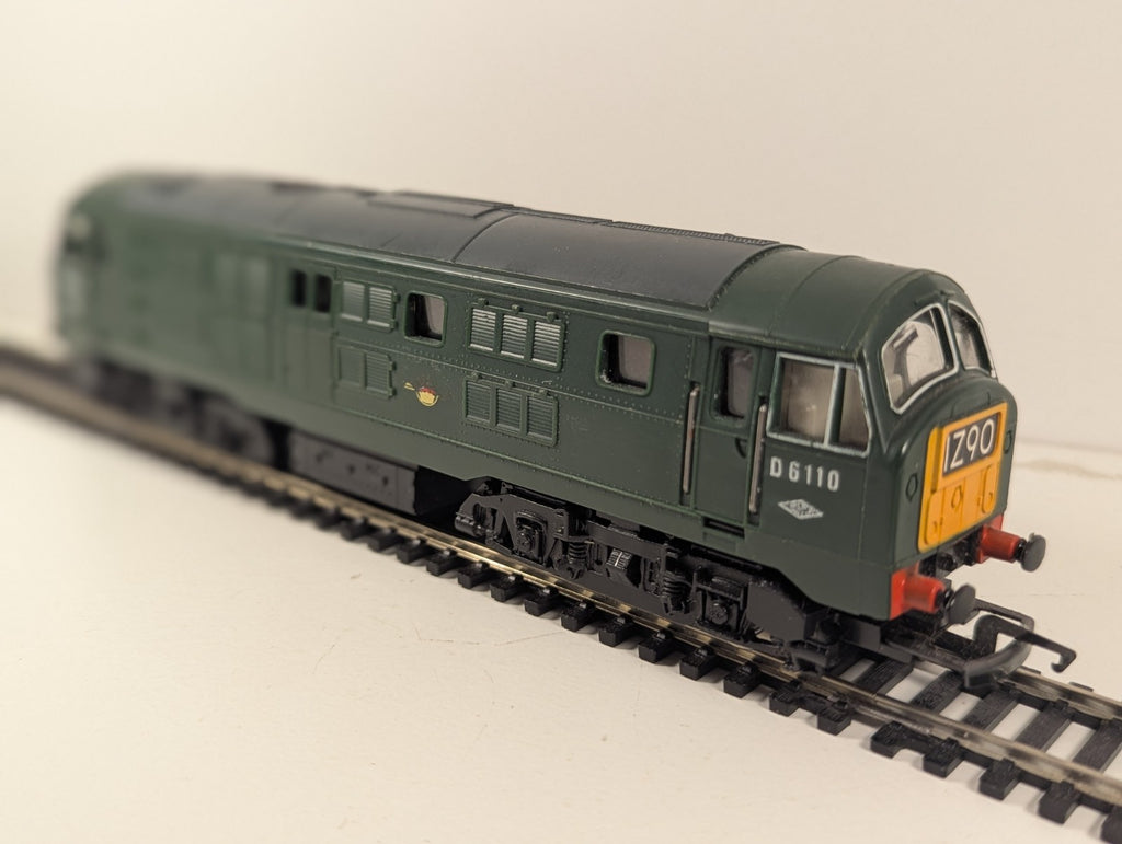 Hornby R080 OO Gauge BR Class 29 Diesel Locomotive D6110 – BR Green