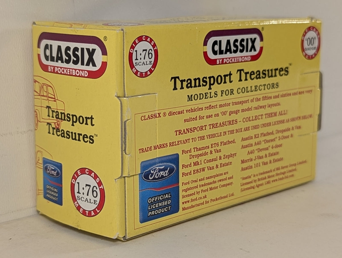 Classix 1:76 Scale / OO Gauge Morris Minor 4-Door Saloon Road Vehicle Grey