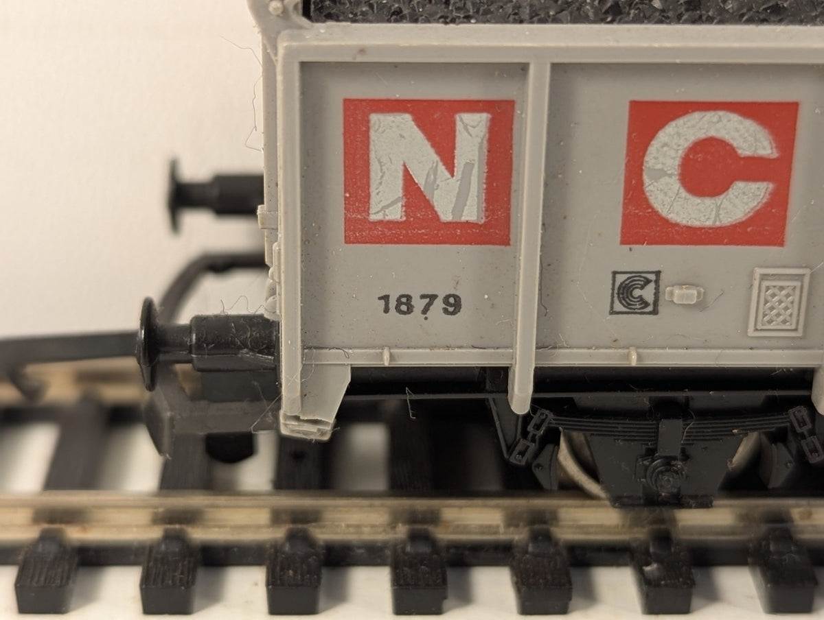 Lima OO Gauge National Coal Board 21 Ton Mineral Wagon Goods Wagon 1879 NCB Grey