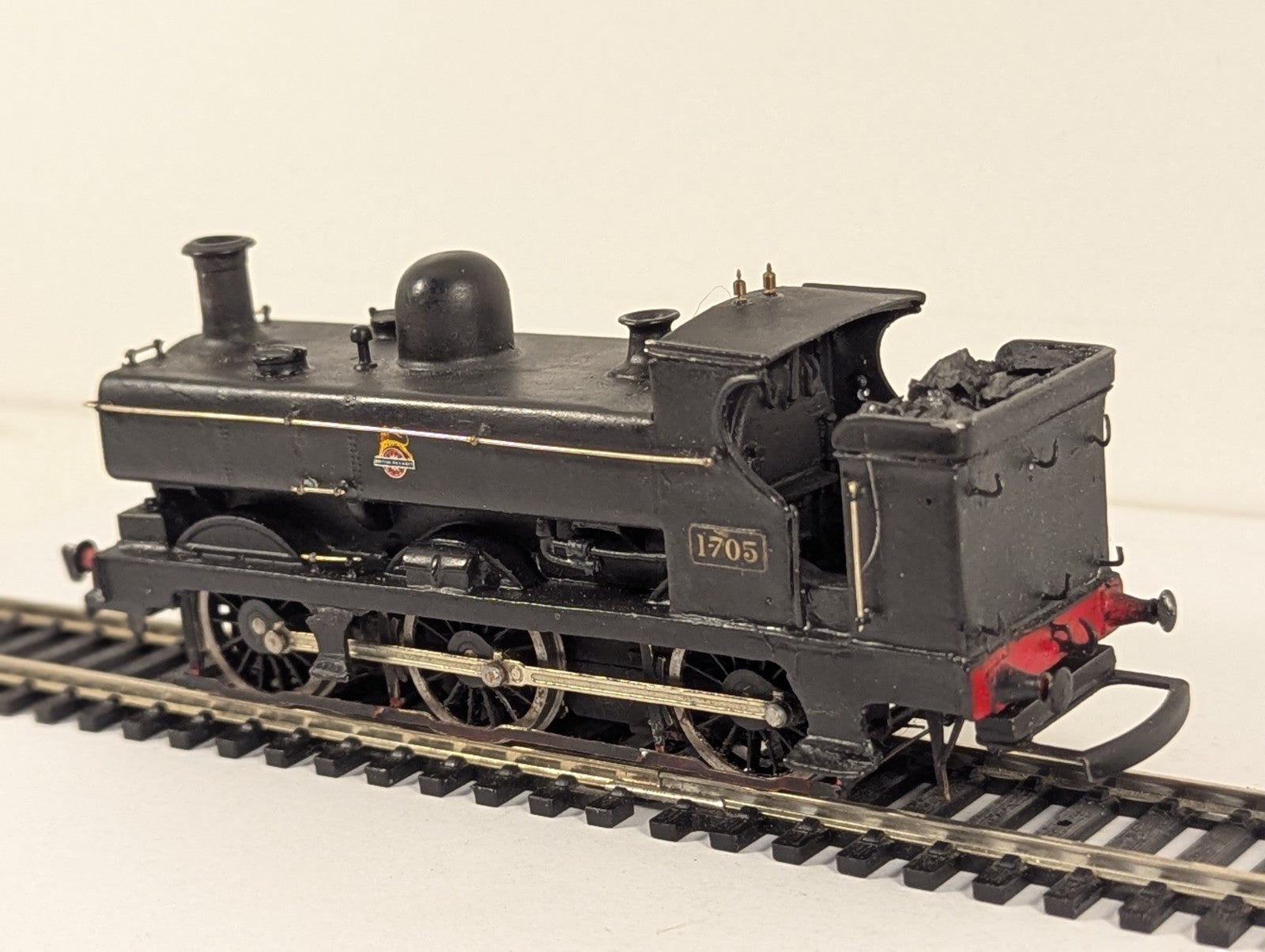 Willis Finecast Kitbuilt GWR 57XX Pannier Tank 1705 BR Black - Boxed