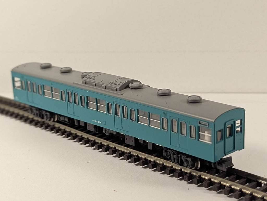 Kato N Gauge JNR Series 103 Moha 102-856 Intermediate Coach JNR Sky Blue