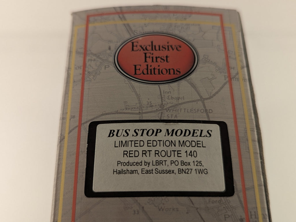 Exclusive First Editions 1:76 Scale AEC RT Double-Decker Bus RT 2393