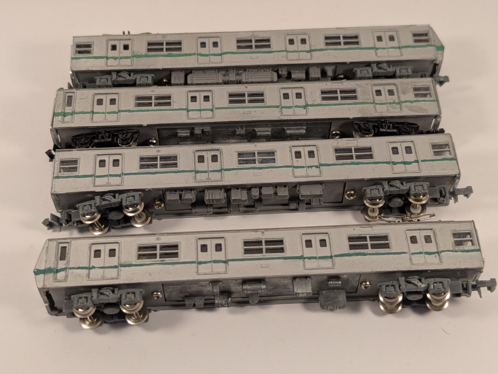 Kato N Scale Tokyo Metro Series 6000 Dummy Units Incomplete
