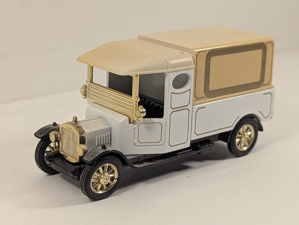 Corgi Ford Model T Van Diecast Model Van White and Cream