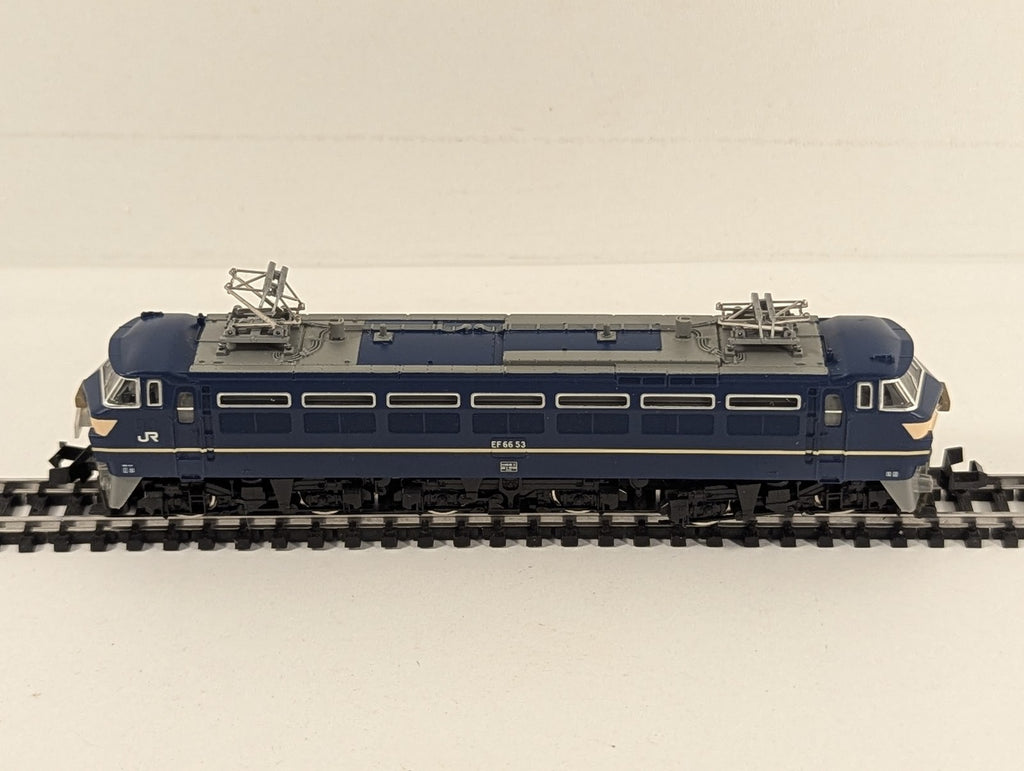 TOMIX N Gauge Class EF66 Electric Locomotive EF66 53 JR Blue 2163