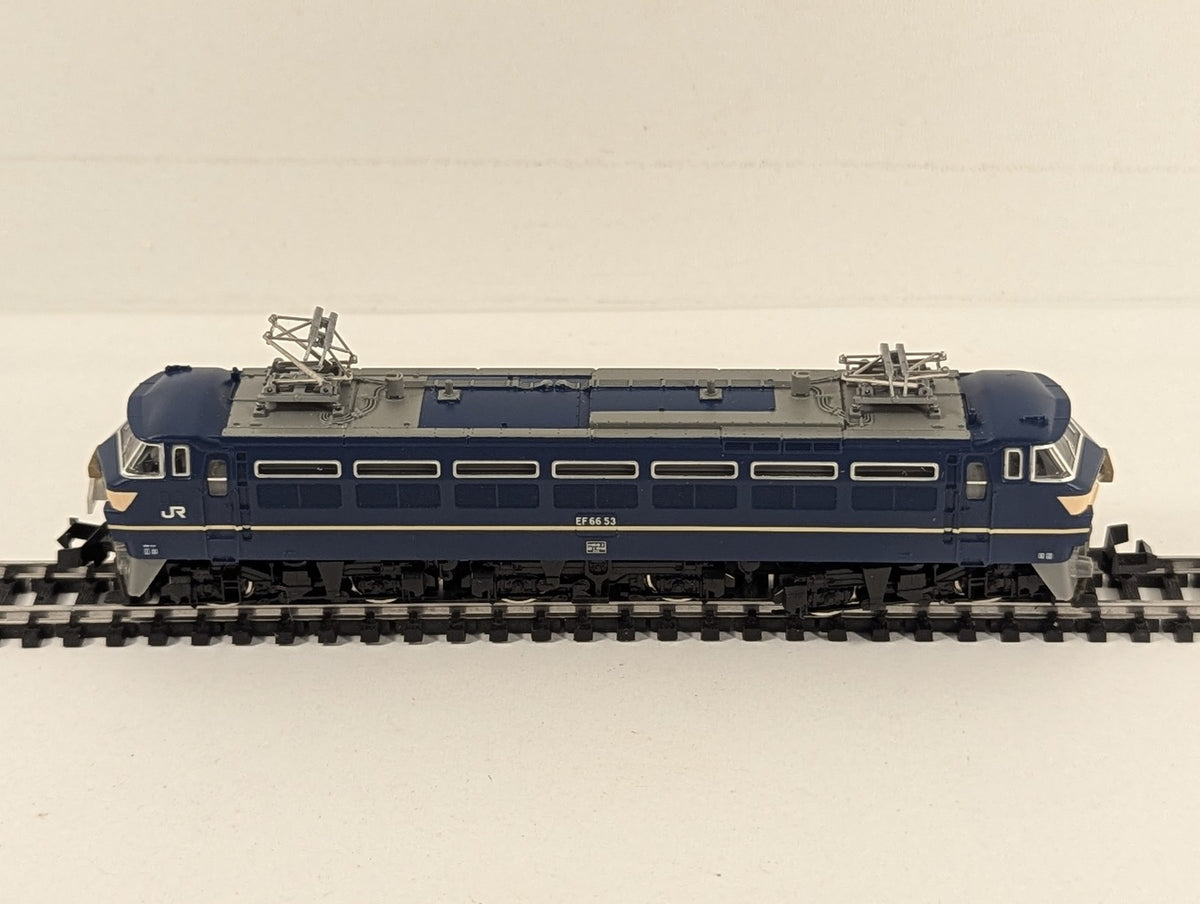 TOMIX N Gauge Class EF66 Electric Locomotive EF66 53 JR Blue 2163