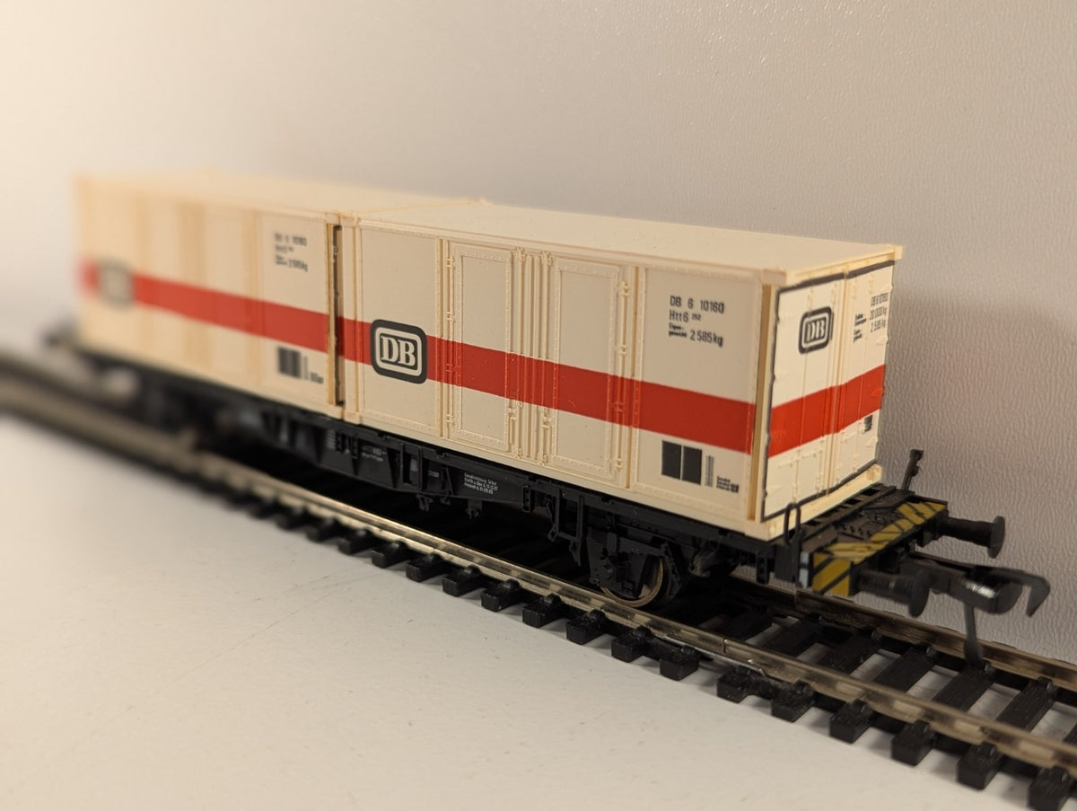 Fleischmann 5232 HO Gauge Deutsche Bahn Container Wagon