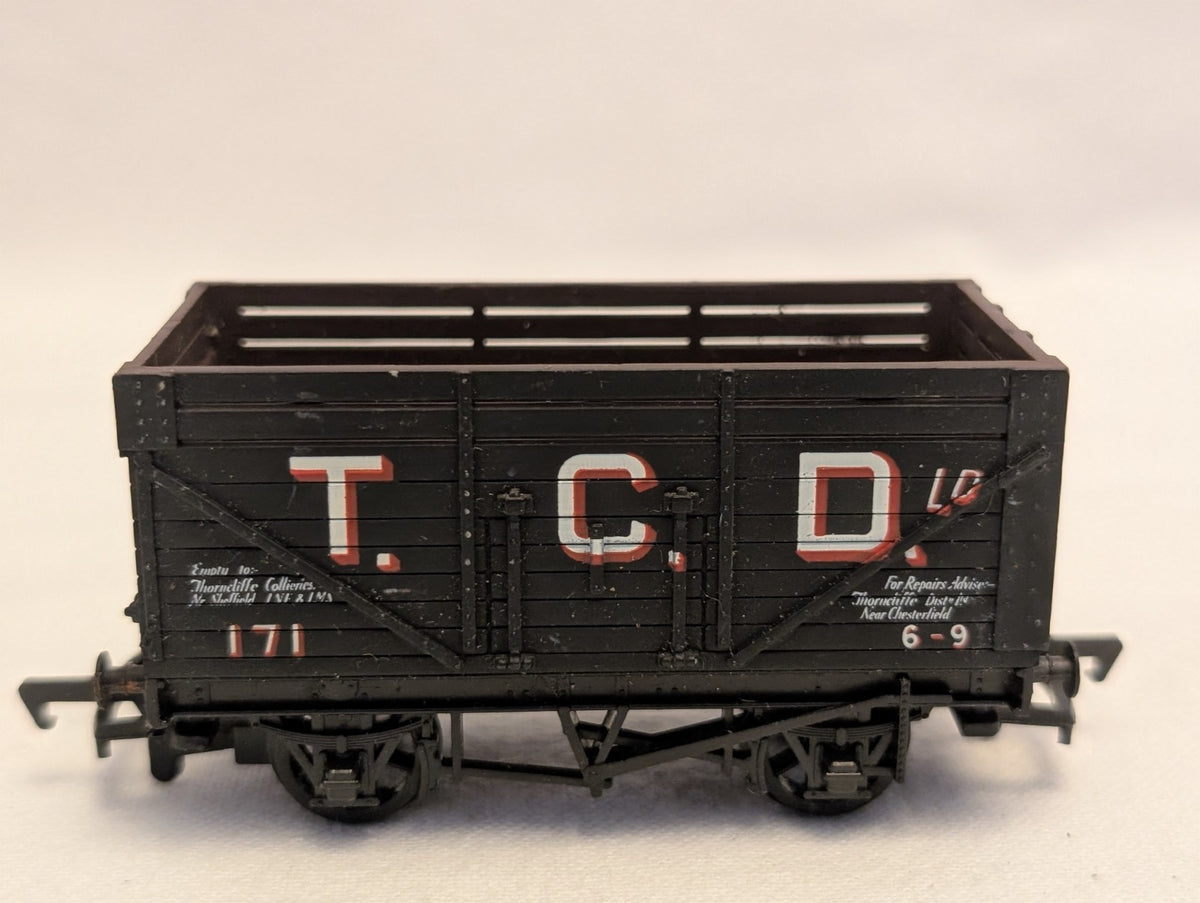 Mainline OO Gauge 7-Plank Open Wagon TCD Ltd Goods Wagon 171 T.C.D.