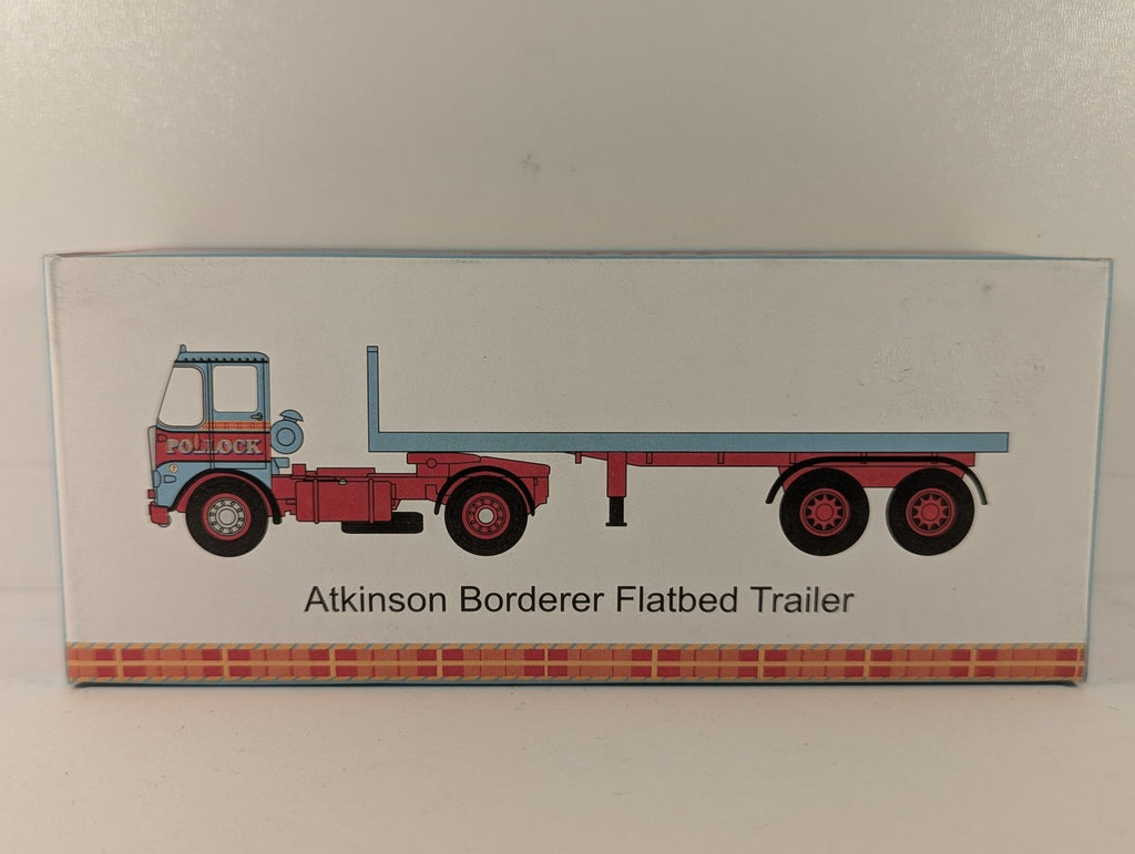 Oxford Diecast 1:76 Scale Atkinson Borderer Flatbed Trailer Diecast Vehicle