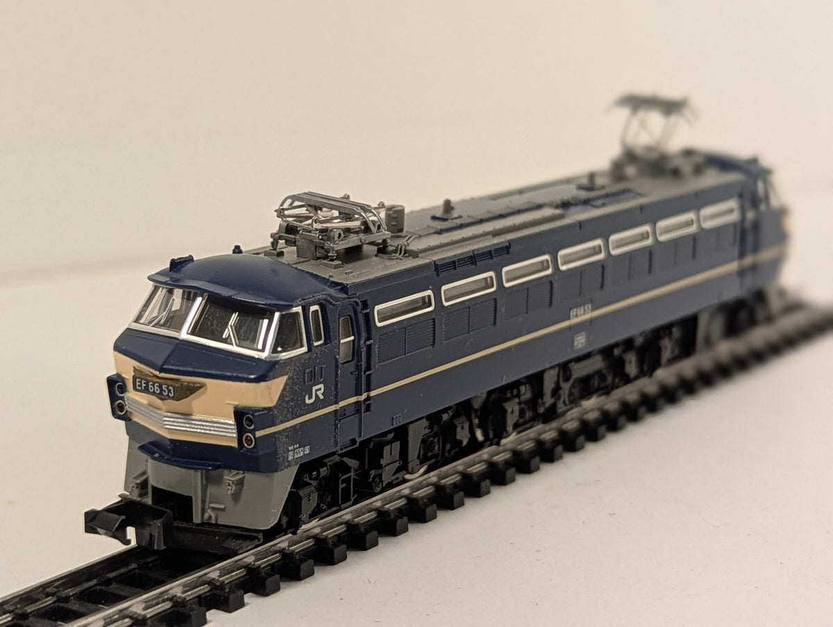 TOMIX N Gauge Class EF66 Electric Locomotive EF66 53 JR Blue 2163