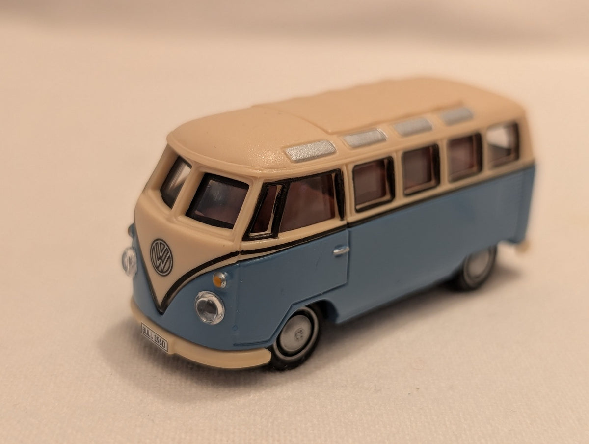 High Speed 1:87 Scale Volkswagen Type 2 T1 Combi Samba Bus Die-cast Van