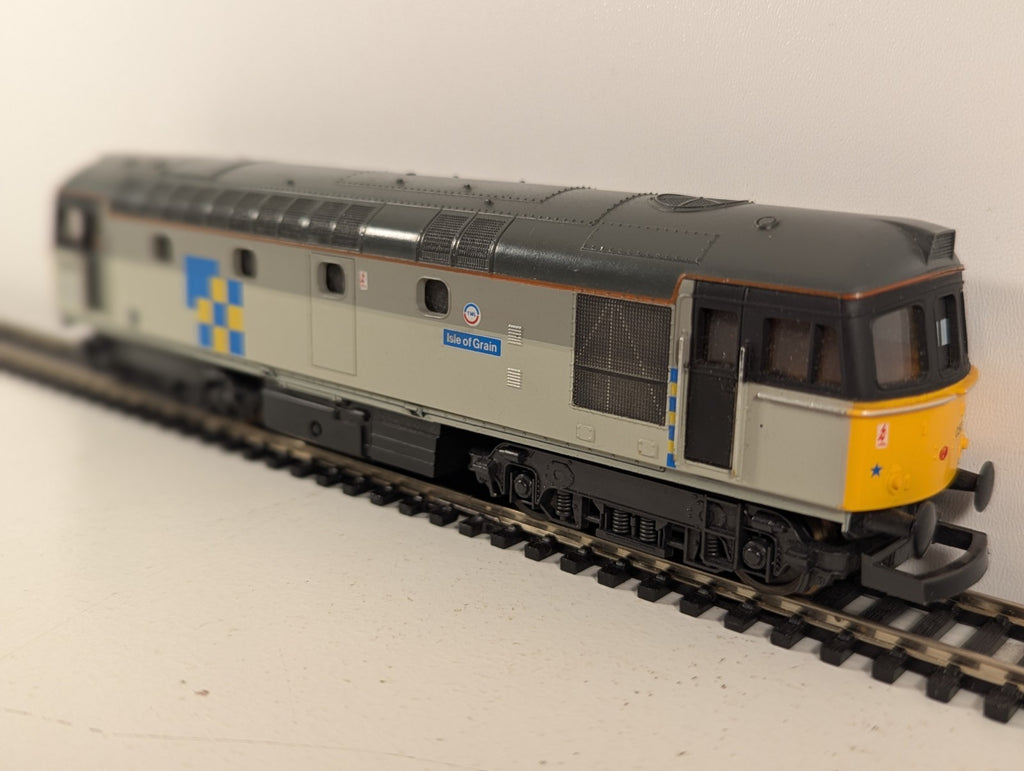 Lima 208108L Class 33 33050 “Isle of Grain” Railfreight Construction Grey