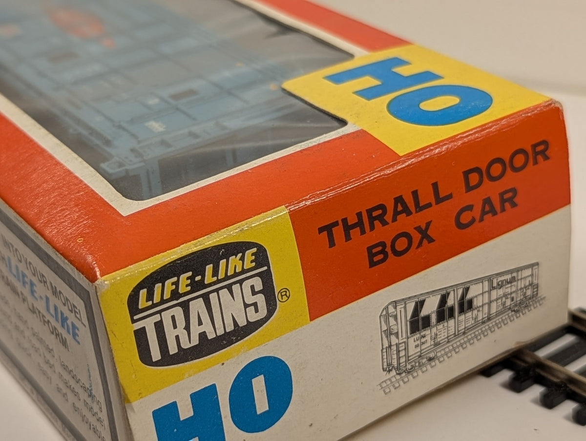 Life-Like Trains HO Gauge 50ft Thrall Door Box Car - Boxed