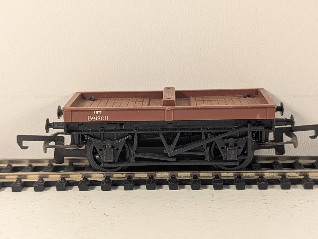 Tri-ang OO Gauge Conflat Wagon Goods Wagon B913011 BR Bauxite R14