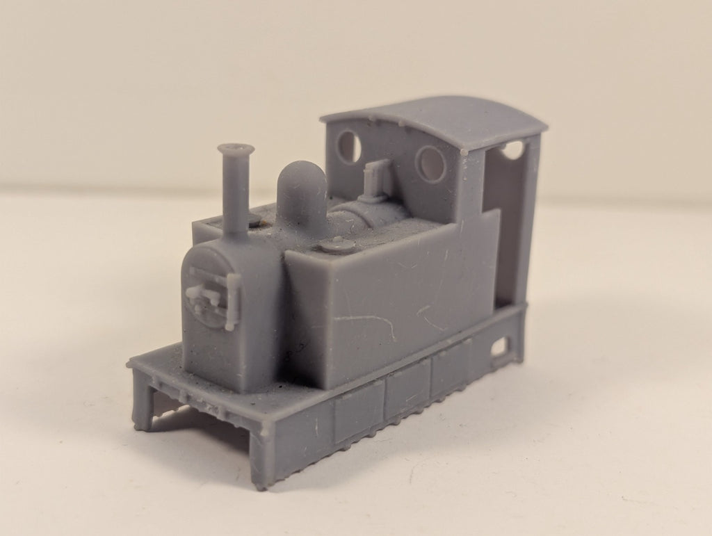 3D Printed OO9 Steam Tram Bodyshell for Kato Chassis