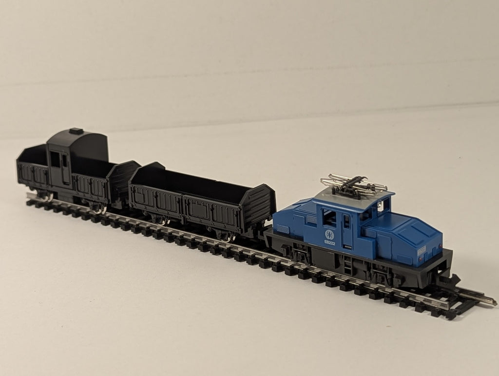 Kato N Gauge Pocket Line Series Electrical Freight Car Set (Blue) Train Set