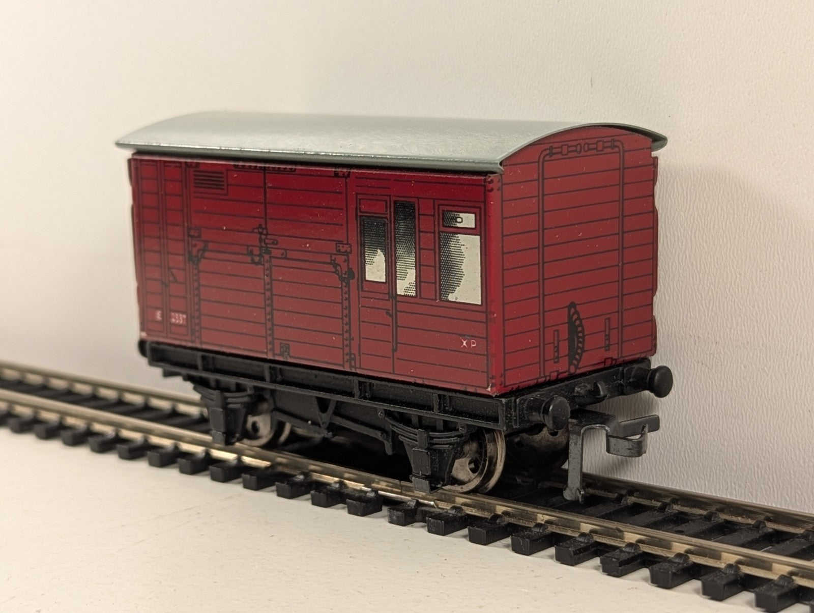 Hornby Dublo 32060 OO Gauge BR Red D1 Horse Box - Boxed