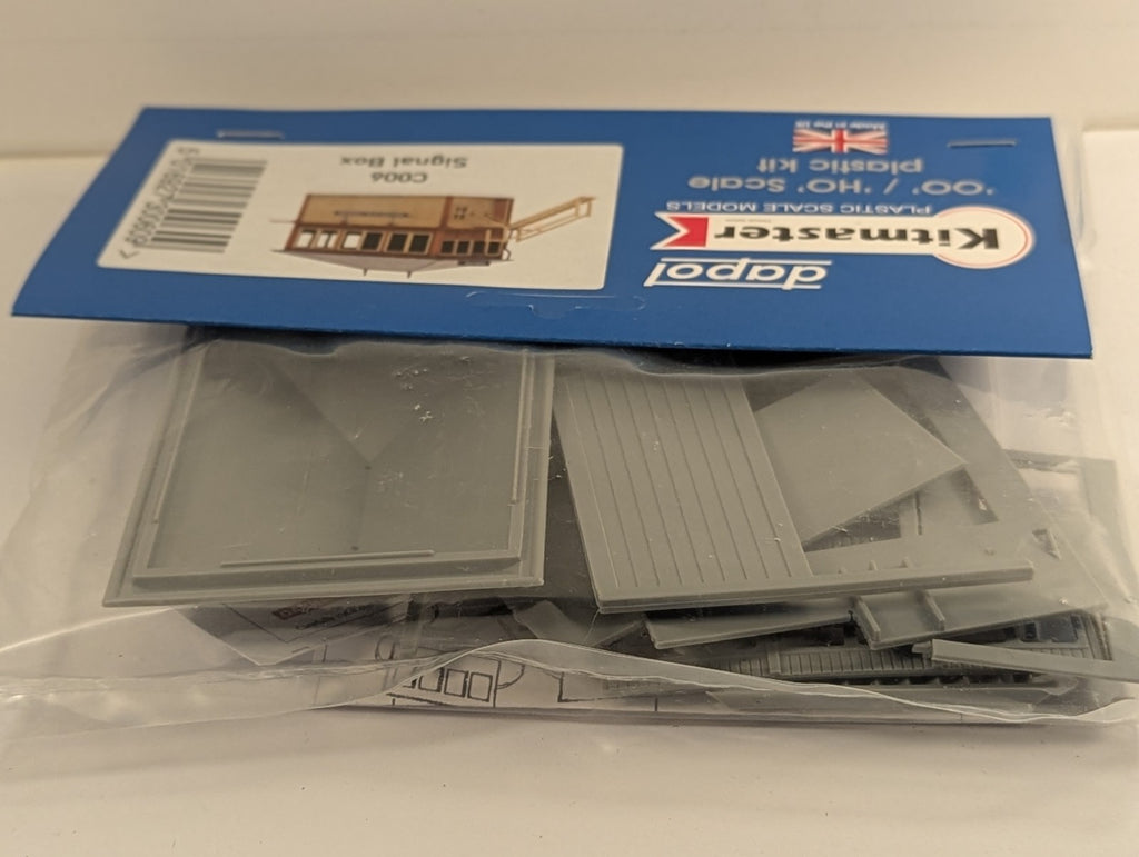 Dapol Kitmaster C006 OO HO Scale Signal Box Plastic Kit