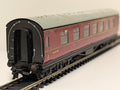 Hornby Dublo OO Gauge Stanier Composite Coach BR Maroon