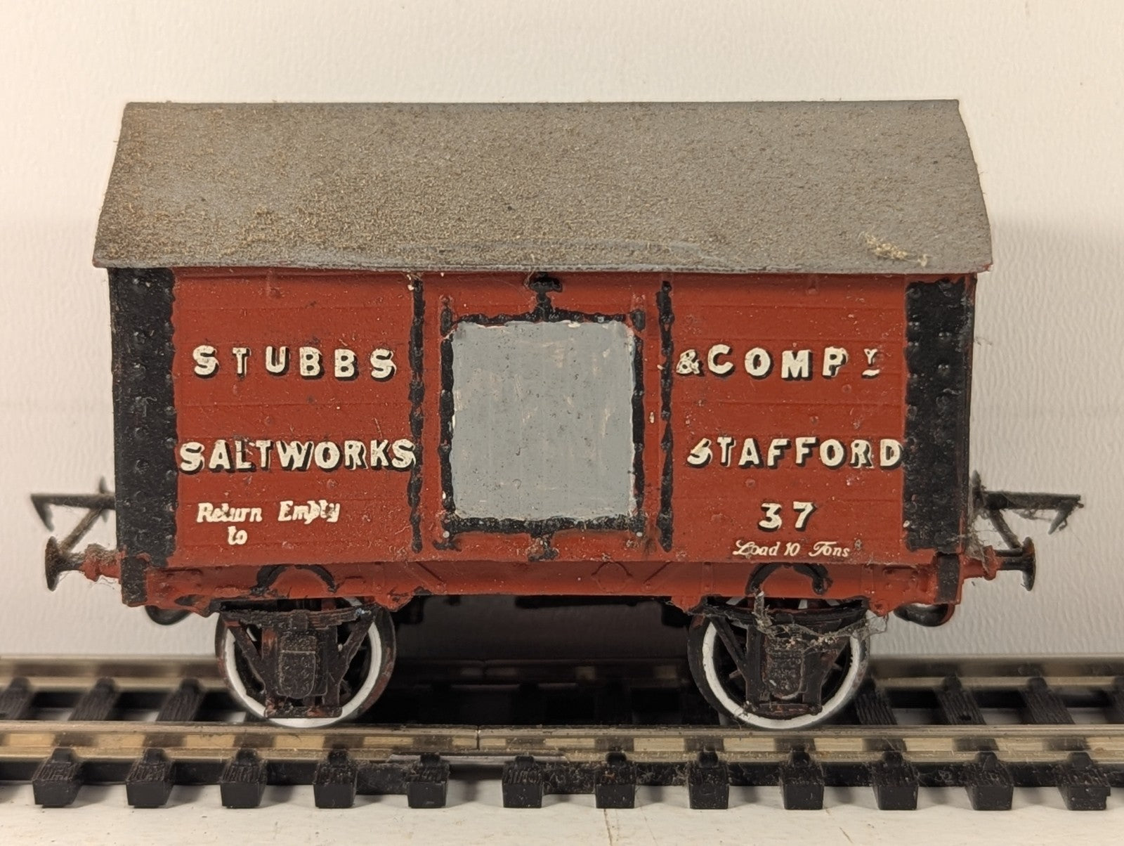Kitbuilt OO Gauge Gloucester 10 Ton Salt Van Goods Wagon 37